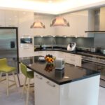 Assembled flat pack kitchens