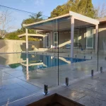 frameless glass pool fencing Hills District