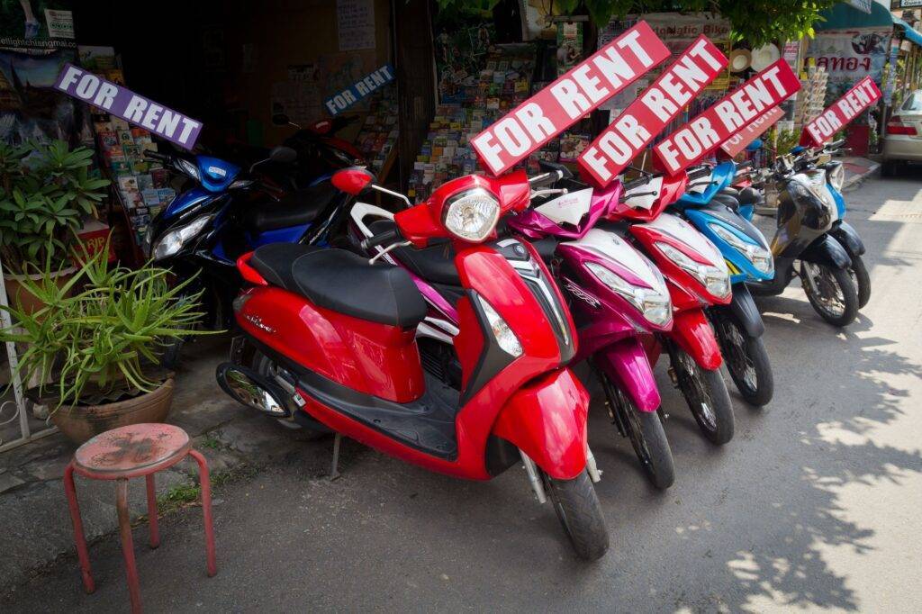 motorbike for rental