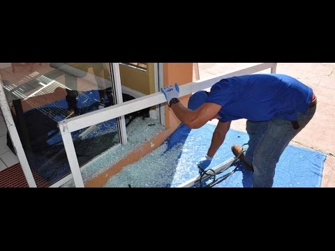 Emergency glass replacement